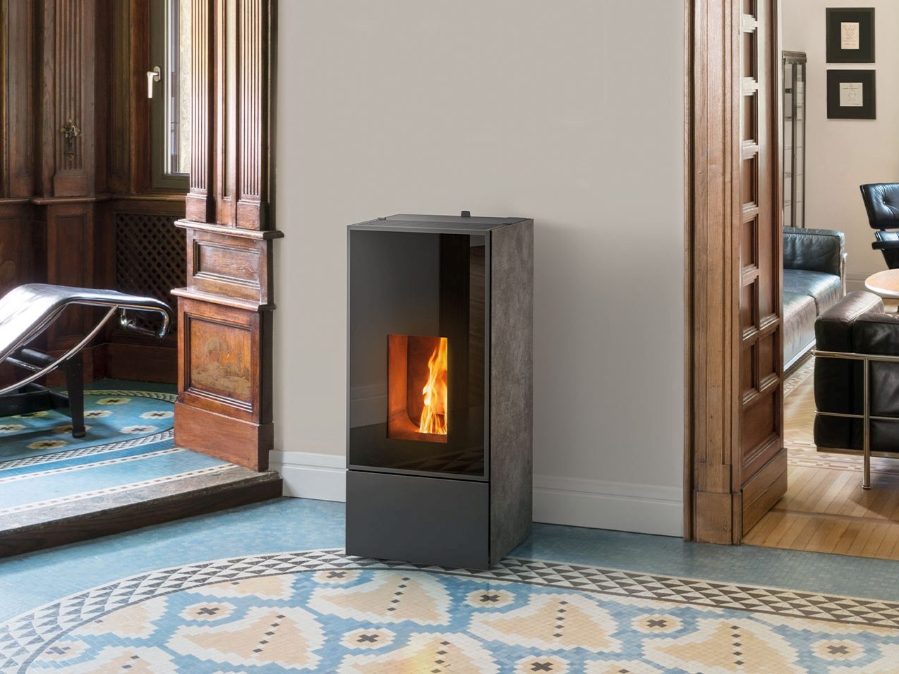 Biomass pellet MCZ stove range