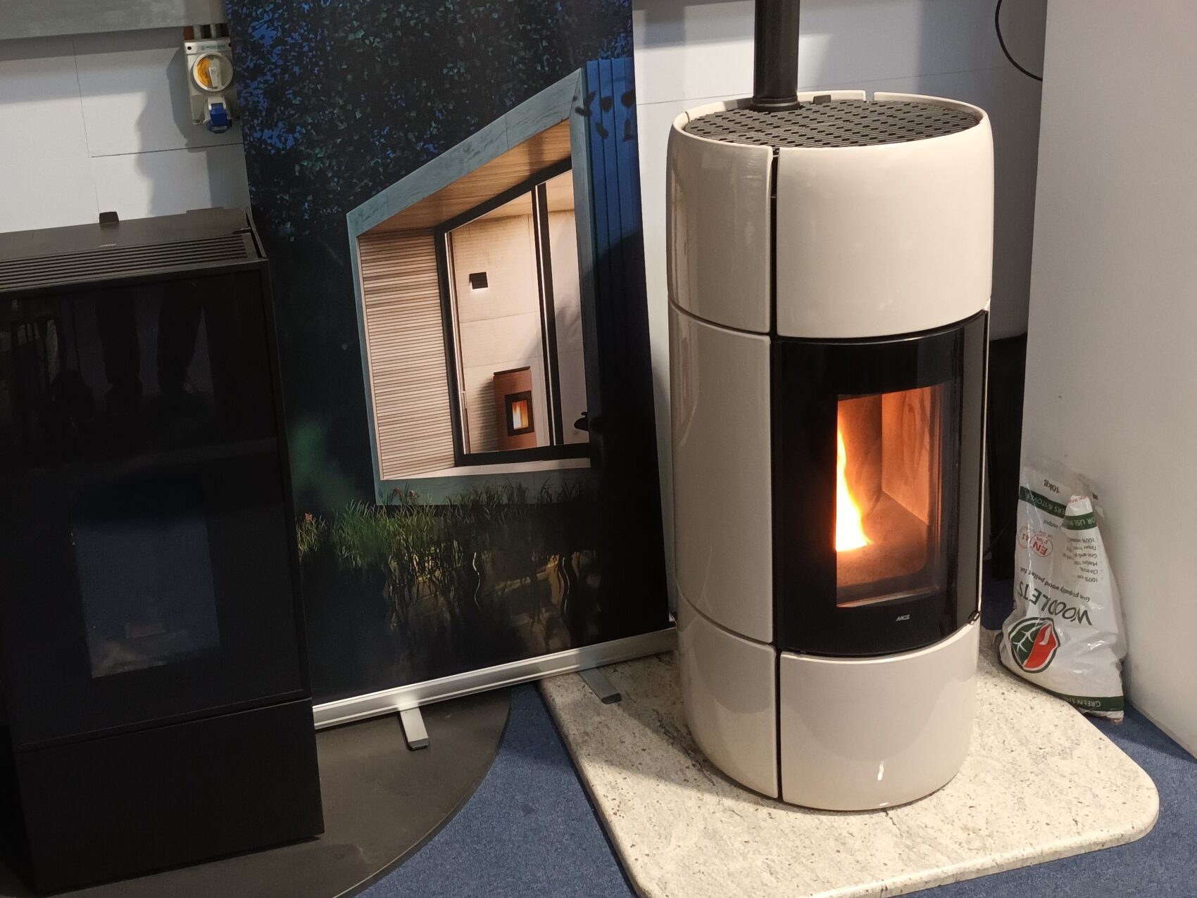 MCZ biomass stove range