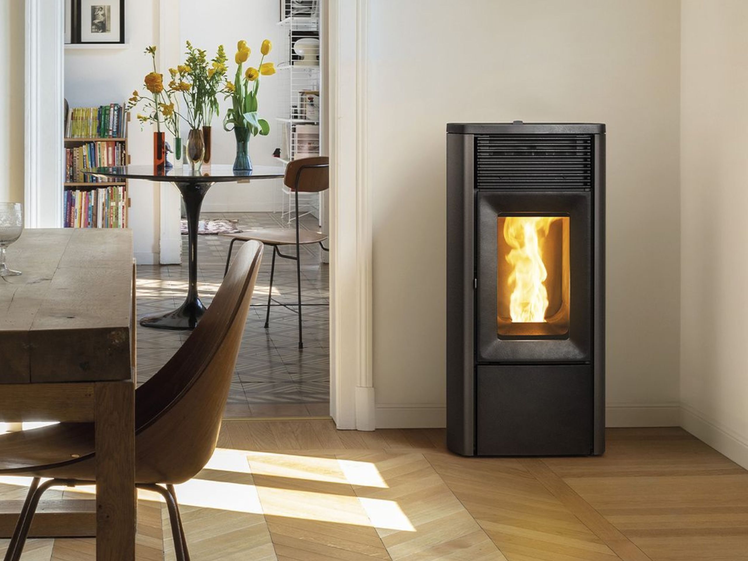 MCZ biomass stove range