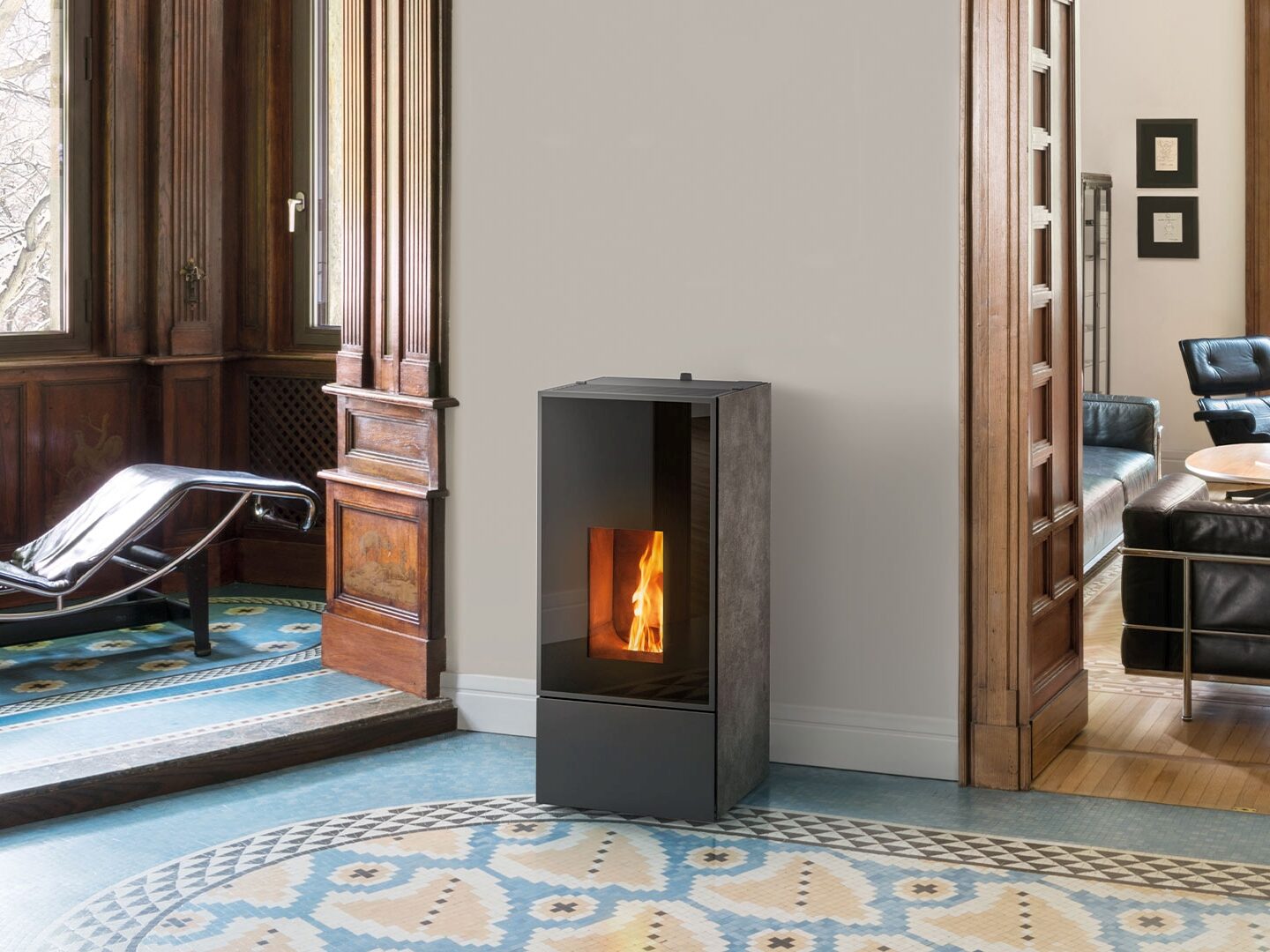 MCZ biomass stove range